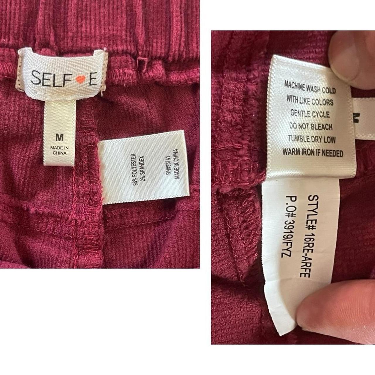 Source Unknown Women's Bootcut/Flare Pants - Red/… - image 3