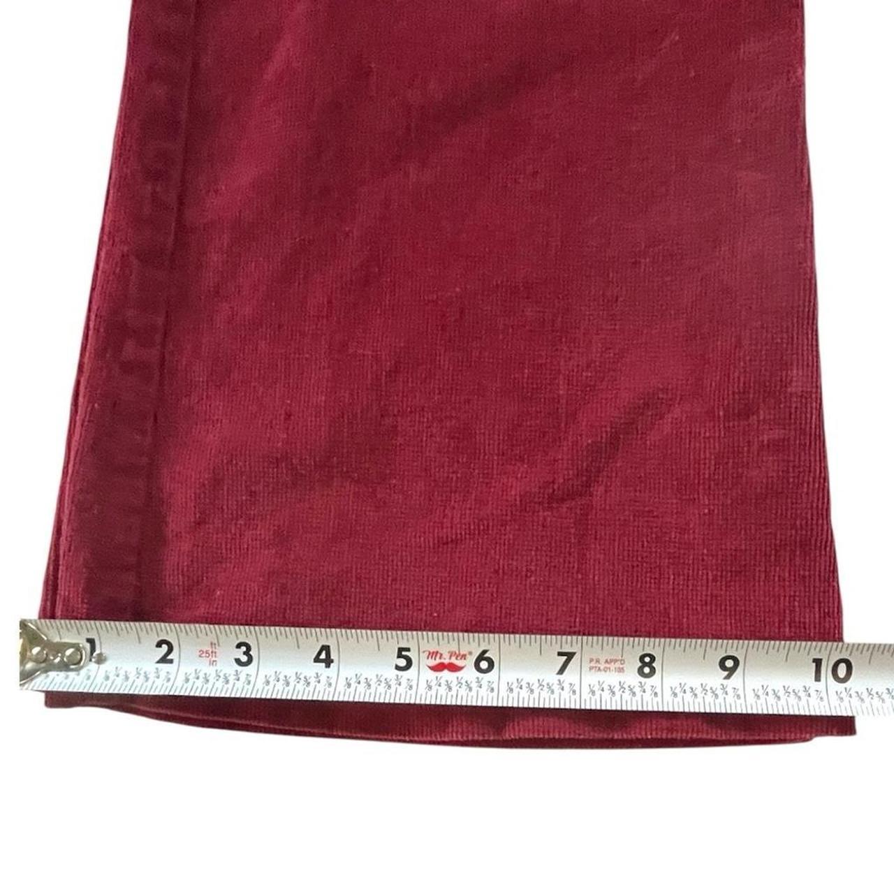 Source Unknown Women's Bootcut/Flare Pants - Red/… - image 7