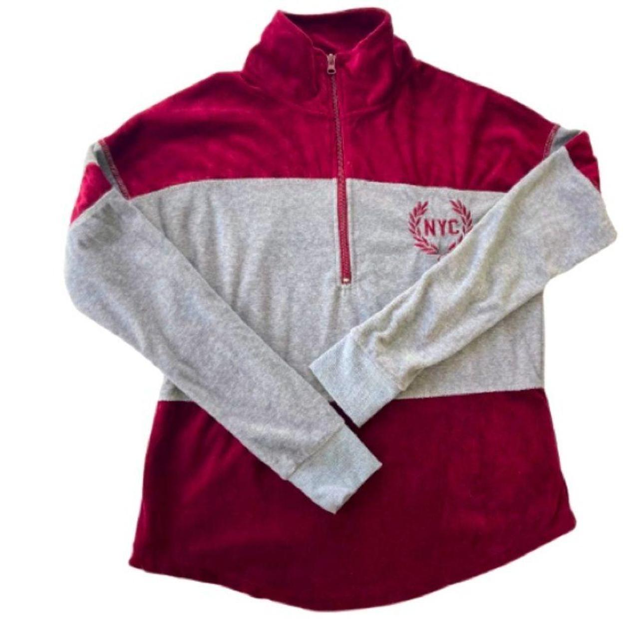 Source Unknown Women's Sweatshirt - Red/Grey - XS… - image 1