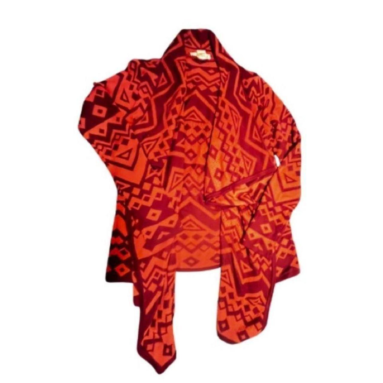 Source Unknown Women's Cardigan - Orange/Red - M … - image 1