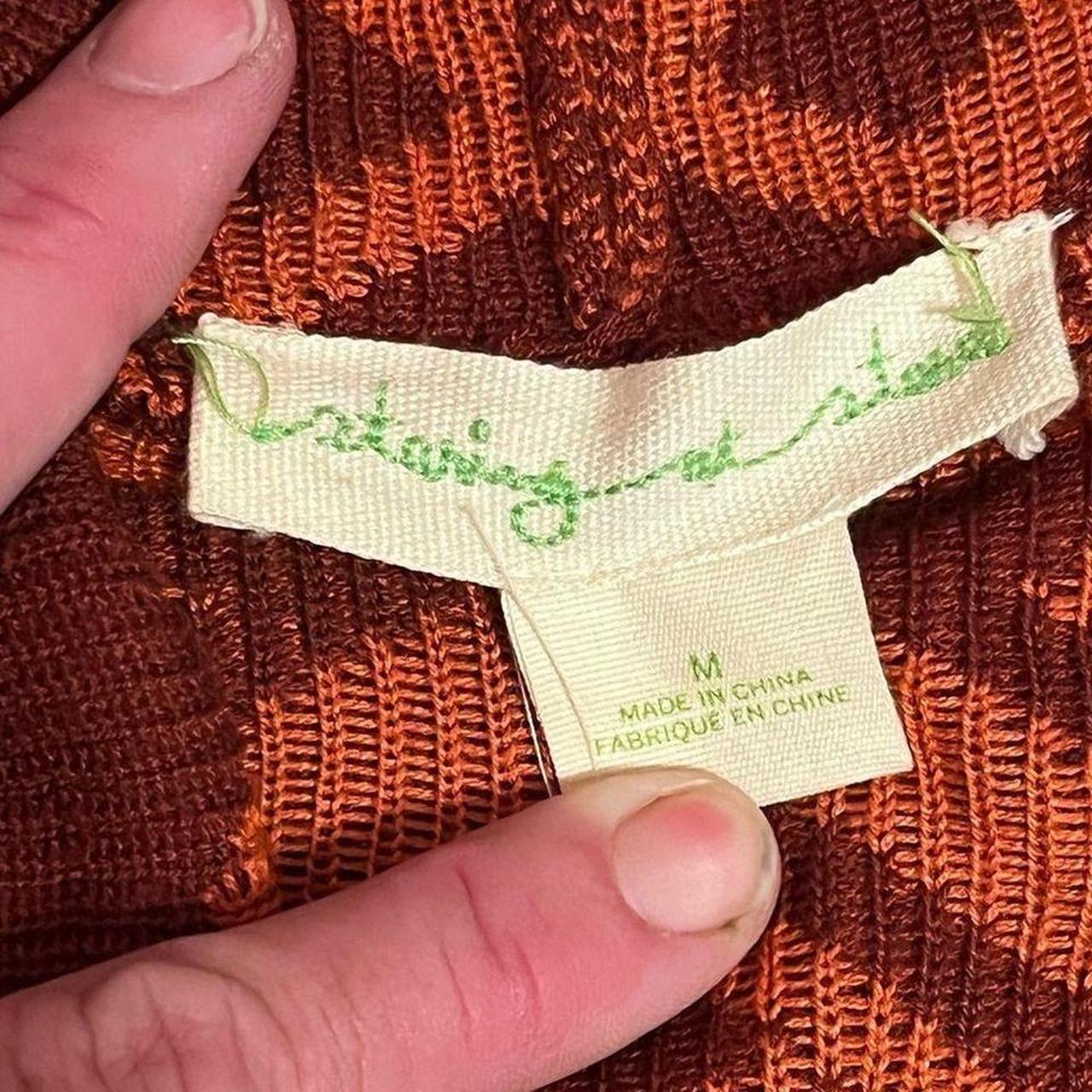 Source Unknown Women's Cardigan - Orange/Red - M … - image 4