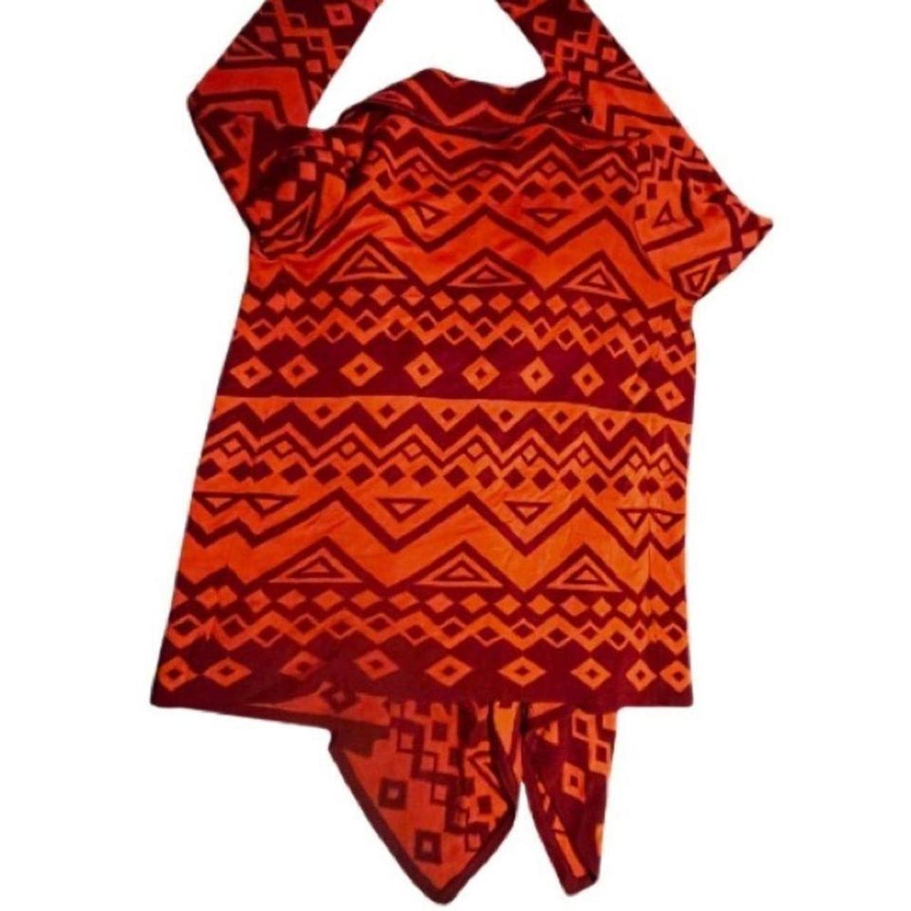 Source Unknown Women's Cardigan - Orange/Red - M … - image 8