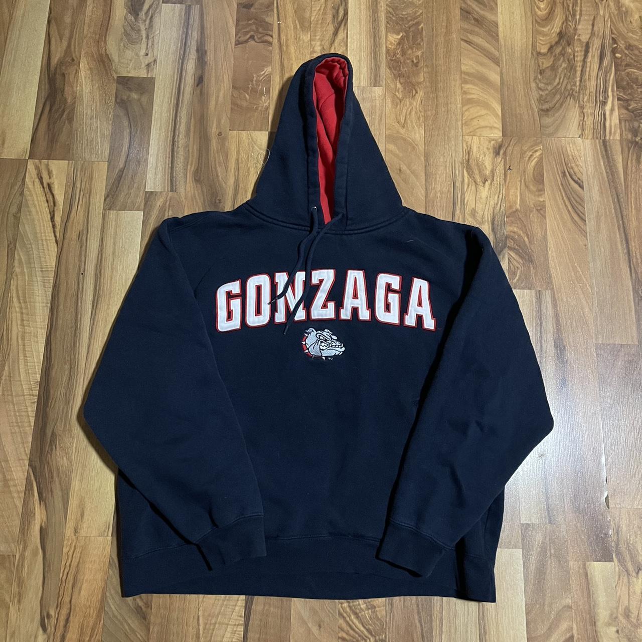 Large navy blue Gonzaga hoodie🔥🔥 - Depop