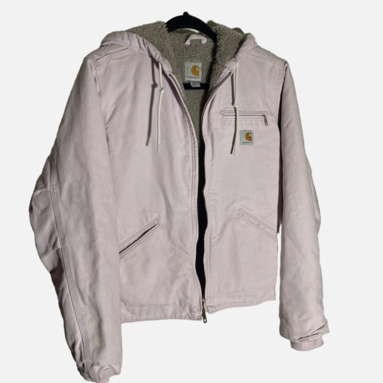 Light pink clearance carhartt jacket