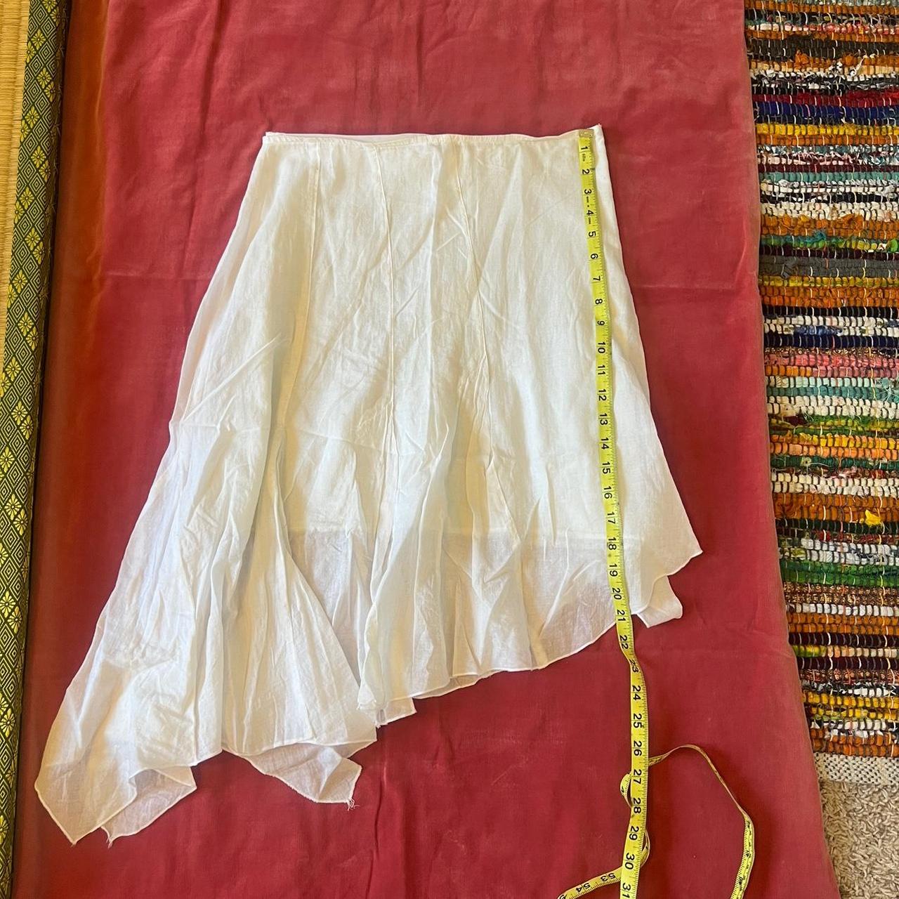 Women's Skirt - White/Cream - M – Sele y2k brand … - image 4
