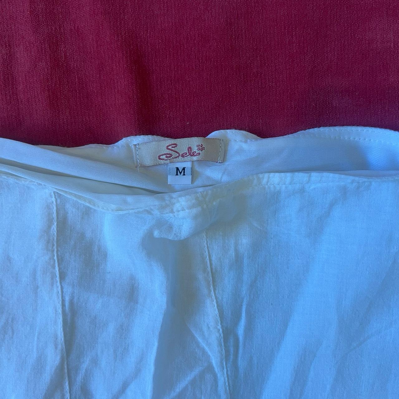 Women's Skirt - White/Cream - M – Sele y2k brand … - image 6