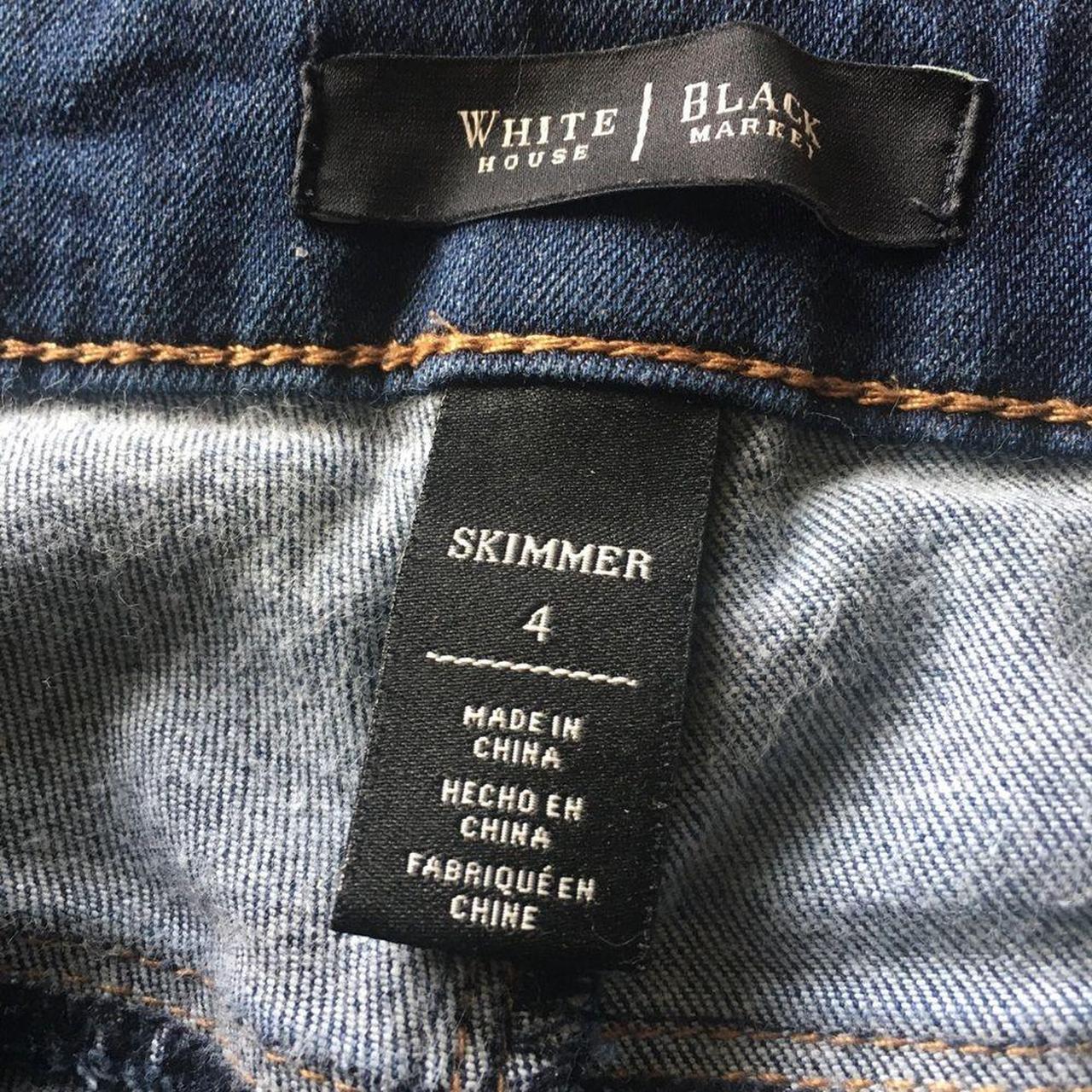 White House Black Market Skimmer Jeans, size