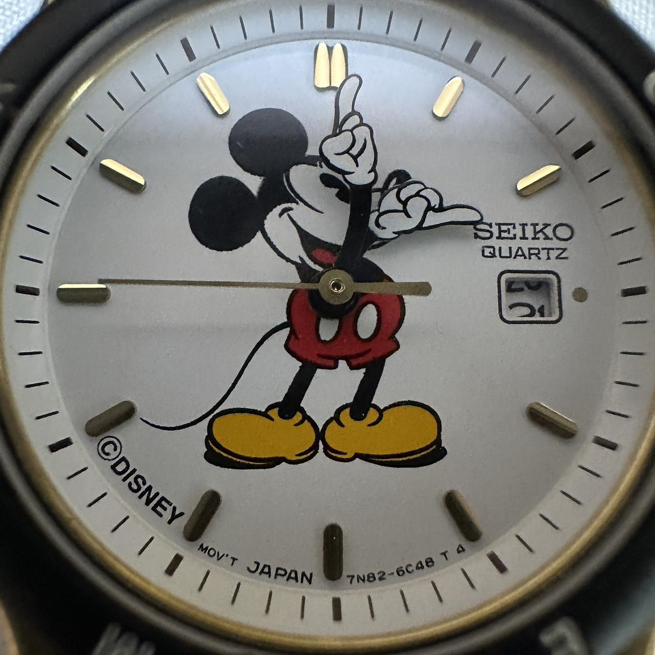 Vintage Disney X Seiko Mickey Mouse Diver Style