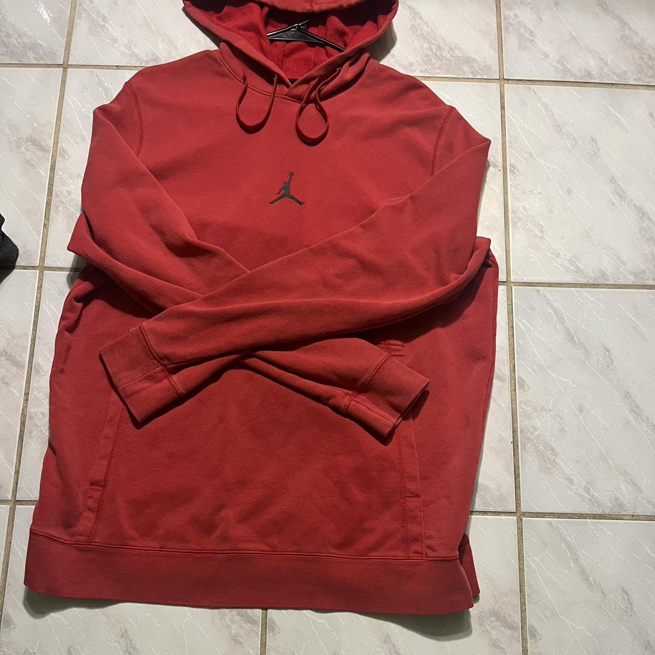 hoodie jordan red
