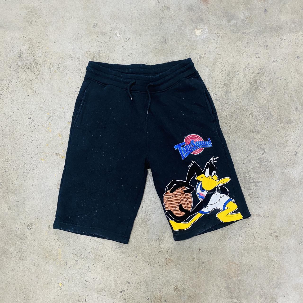 Southpole Looney Tunes black and yellow shorts