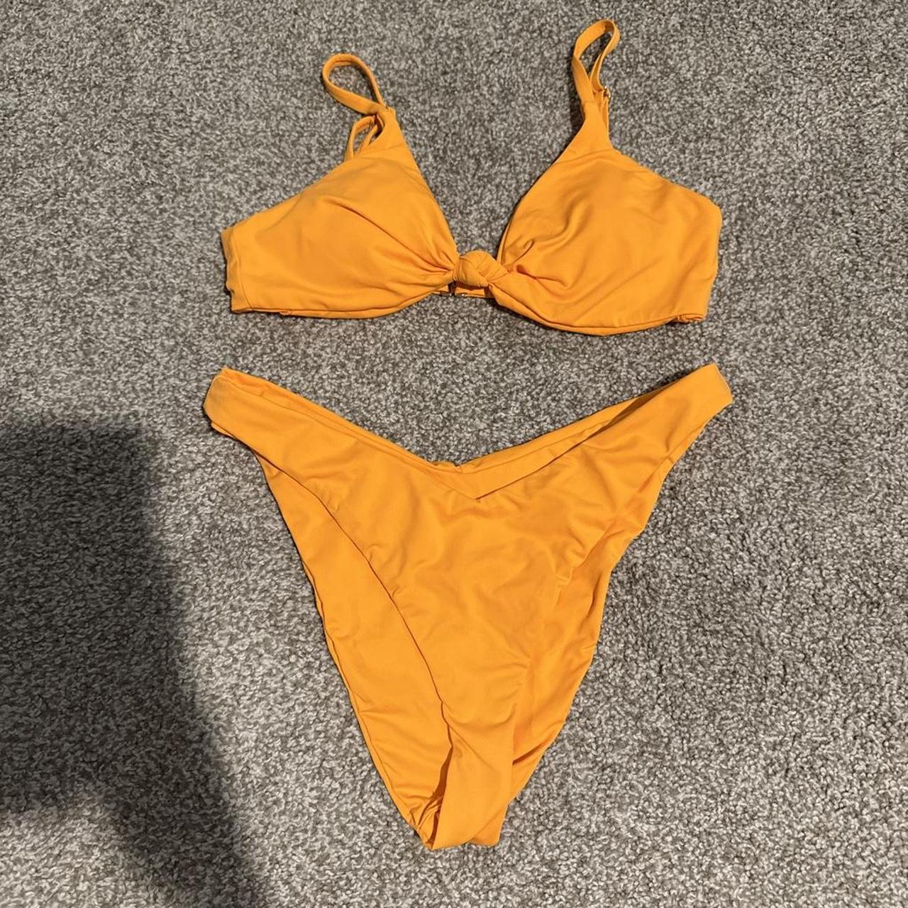 Dippin' daisy's women's orange and yellow bikinis and tankini sets