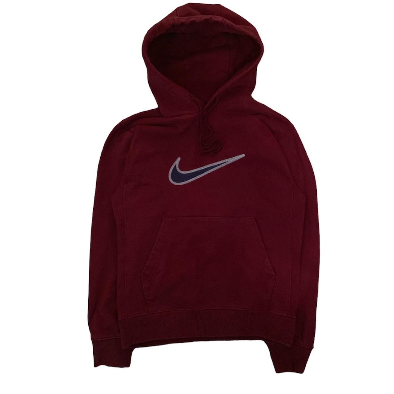 Nike burgundy jumper best sale