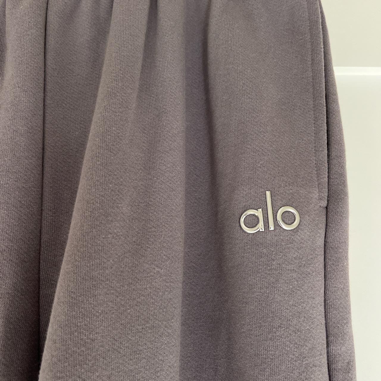 Alo Fog Wide Leg Sweatpants - Depop