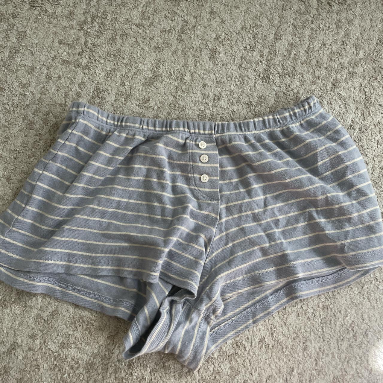 Brandy Melville Boxer Shorts (Stretches and Fits... - Depop