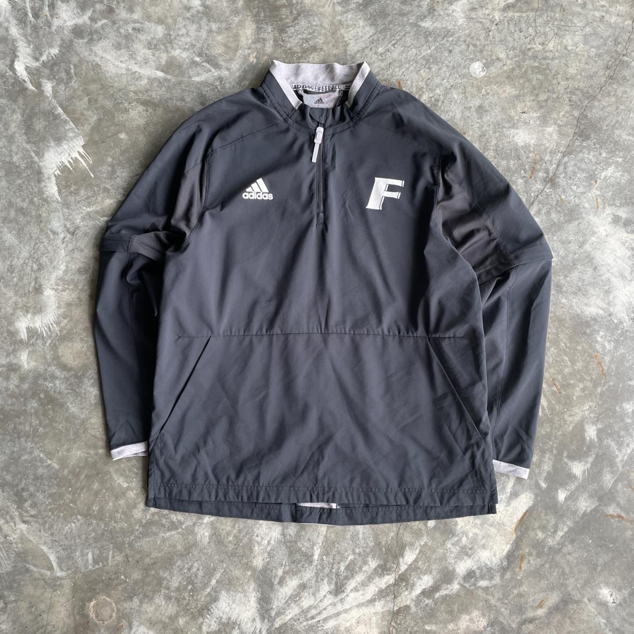 Adidas baseball pullover jacket best sale