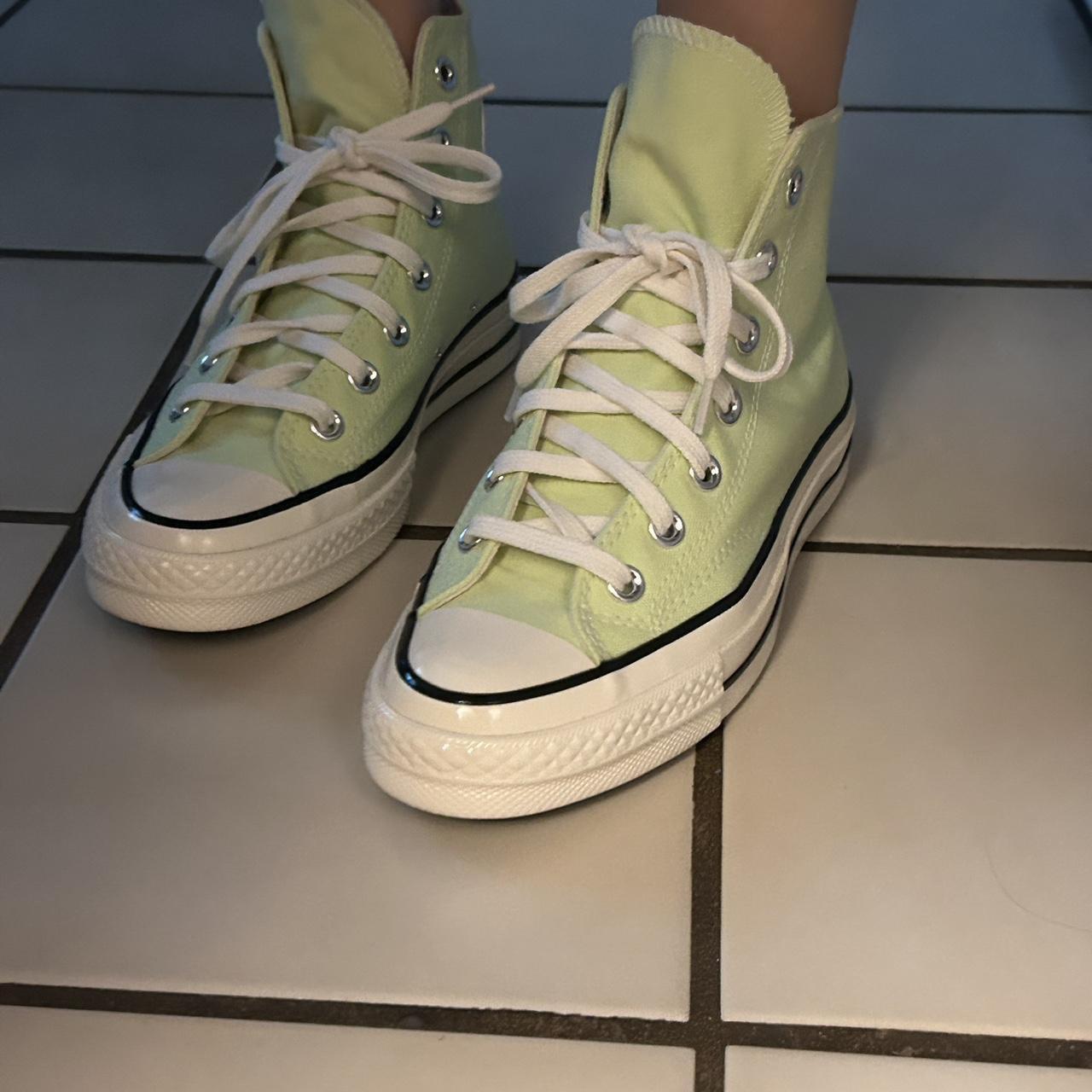 Chuck 70 lime green converse shoes New #chuck70 | Depop