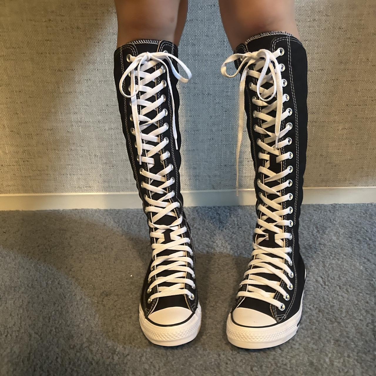 Knee high converse size 10 on sale