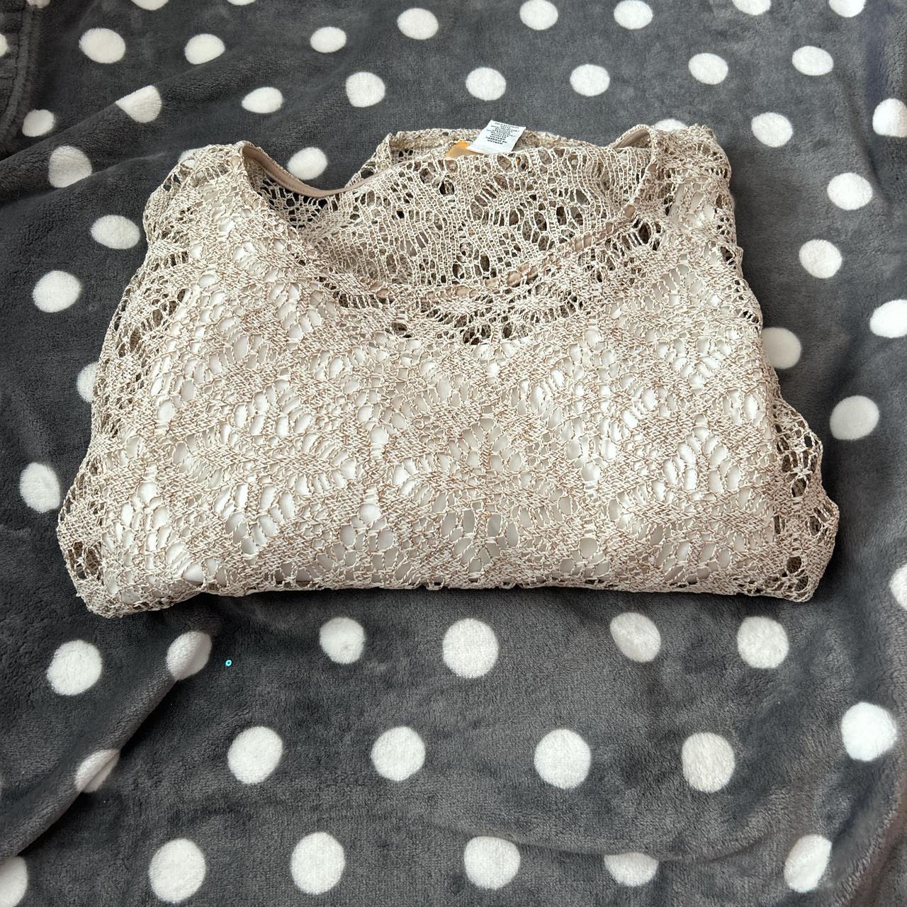 Ruby Rd. Women's Top - Cream/White - L – Ruby Rd.… - image 1