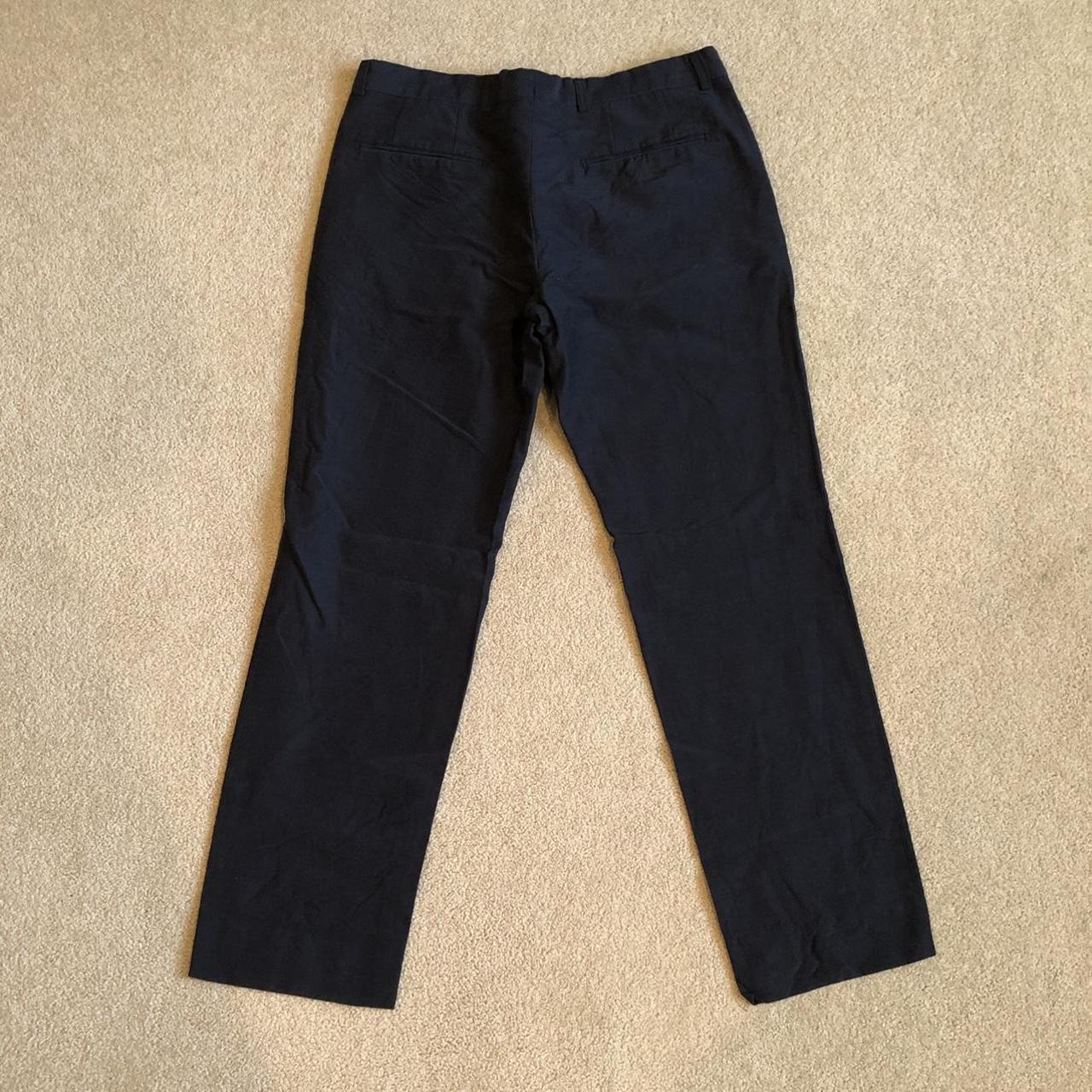 Dries Van Noten Grey Straight Pants. Men’s 48. Fits... - Depop