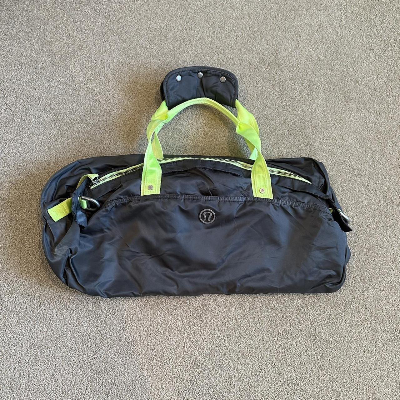 Lululemon Bag. Bag is worn but still has life left.... Depop