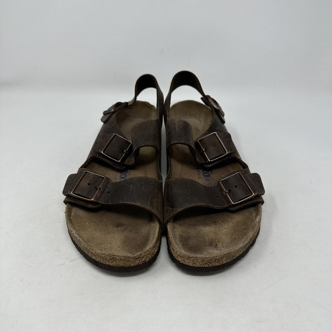 Birkenstock Soft Bed Sandals. Size 42. Men’s 9. Back... - Depop