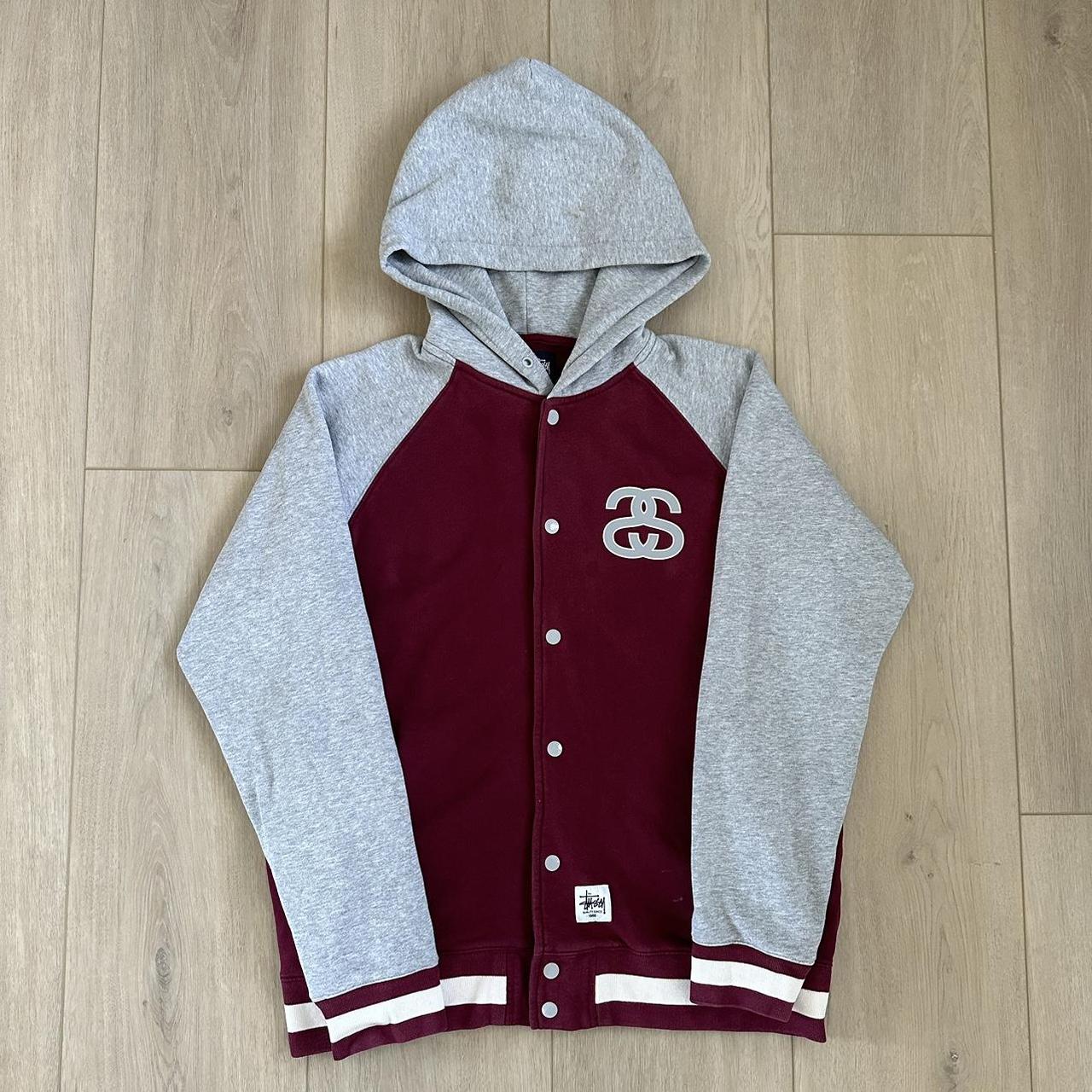 Stussy deals checkered hoodie