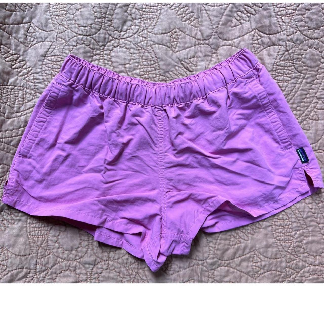 Patagonia Women's Pink Shorts | Depop
