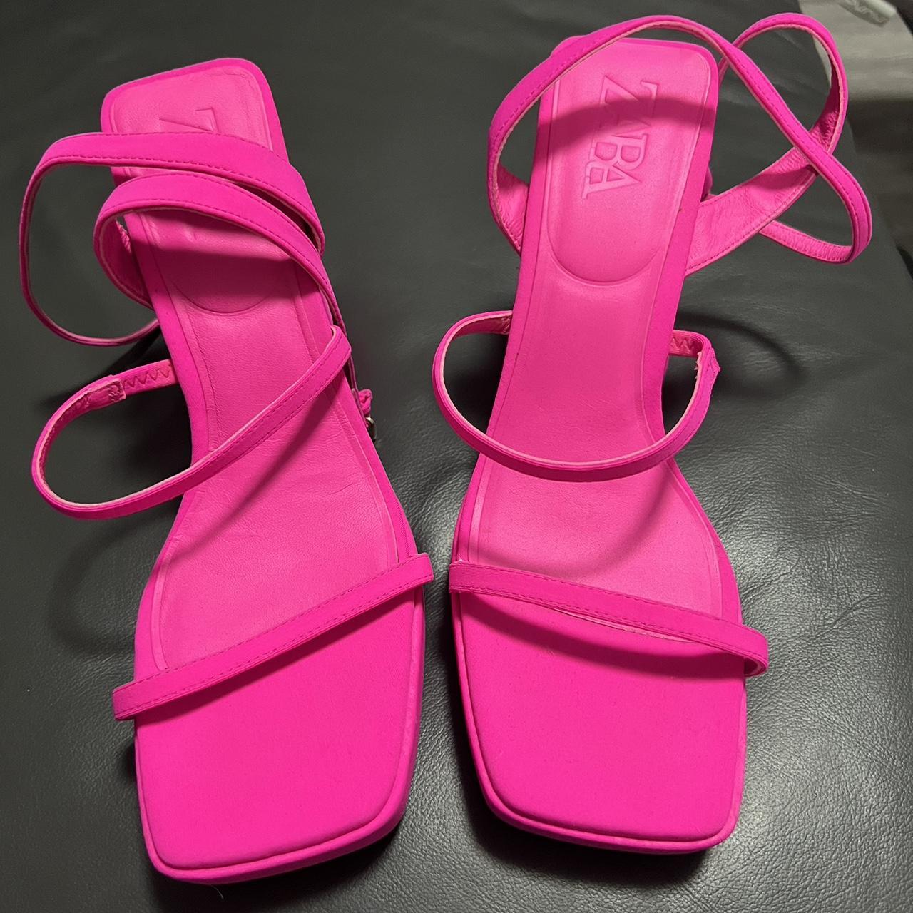 Zara Hot Pink Block Heels Size 40 Au 9 Worn Depop zara-hot-pink-block-heels-size-40-au-9-worn-depop