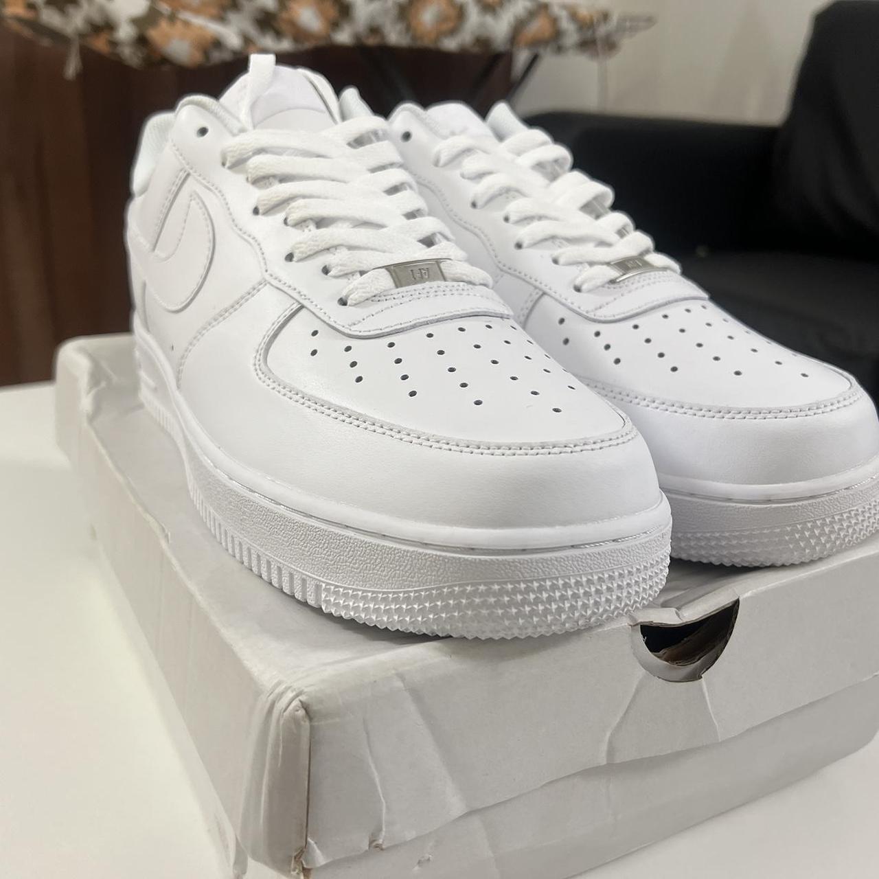 Nike air force plain cheapest white