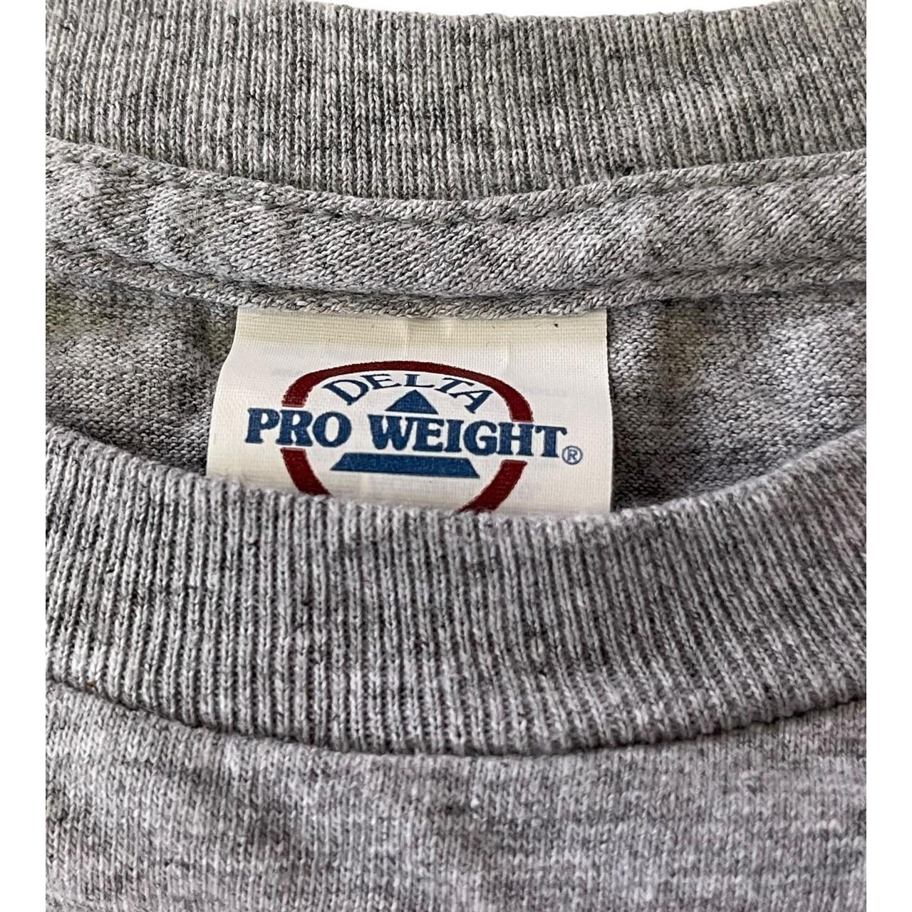 Delta Pro Weight Mens Grey T-Shirt Size L Space Jam | Depop