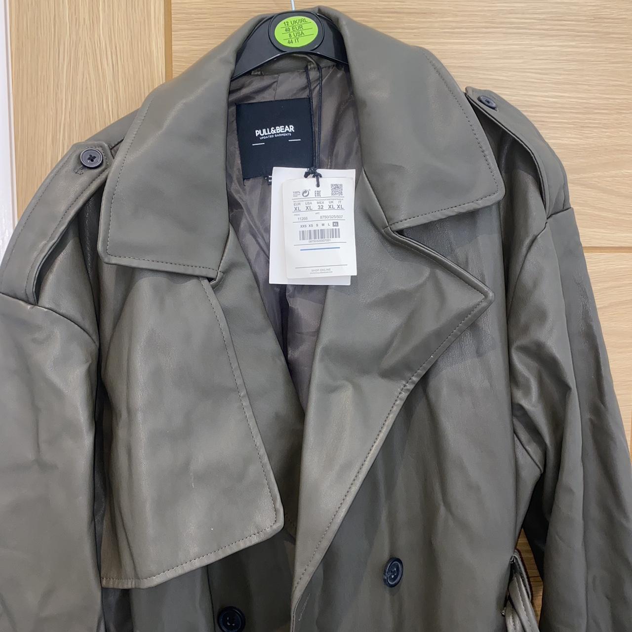 Lyst Pull And Bear Utility Jacket Pull&Bear Belted Faux Leather