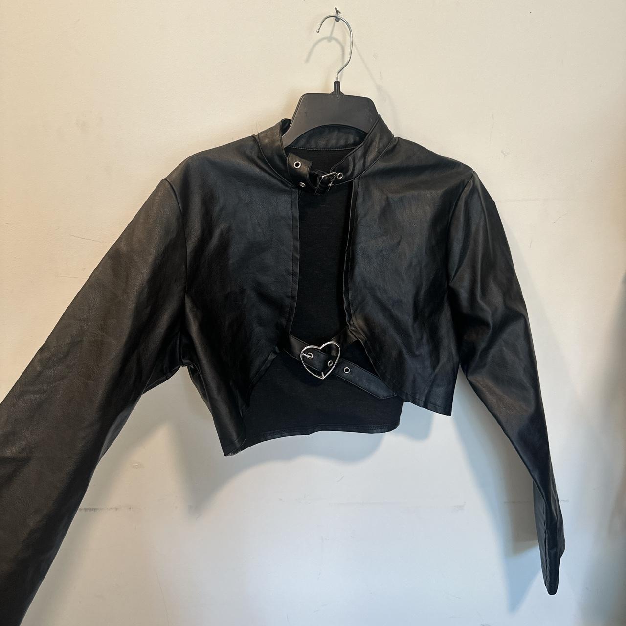 Womens Jacket Shein Bolero Jacket Bolero Faux Leather Jacket With