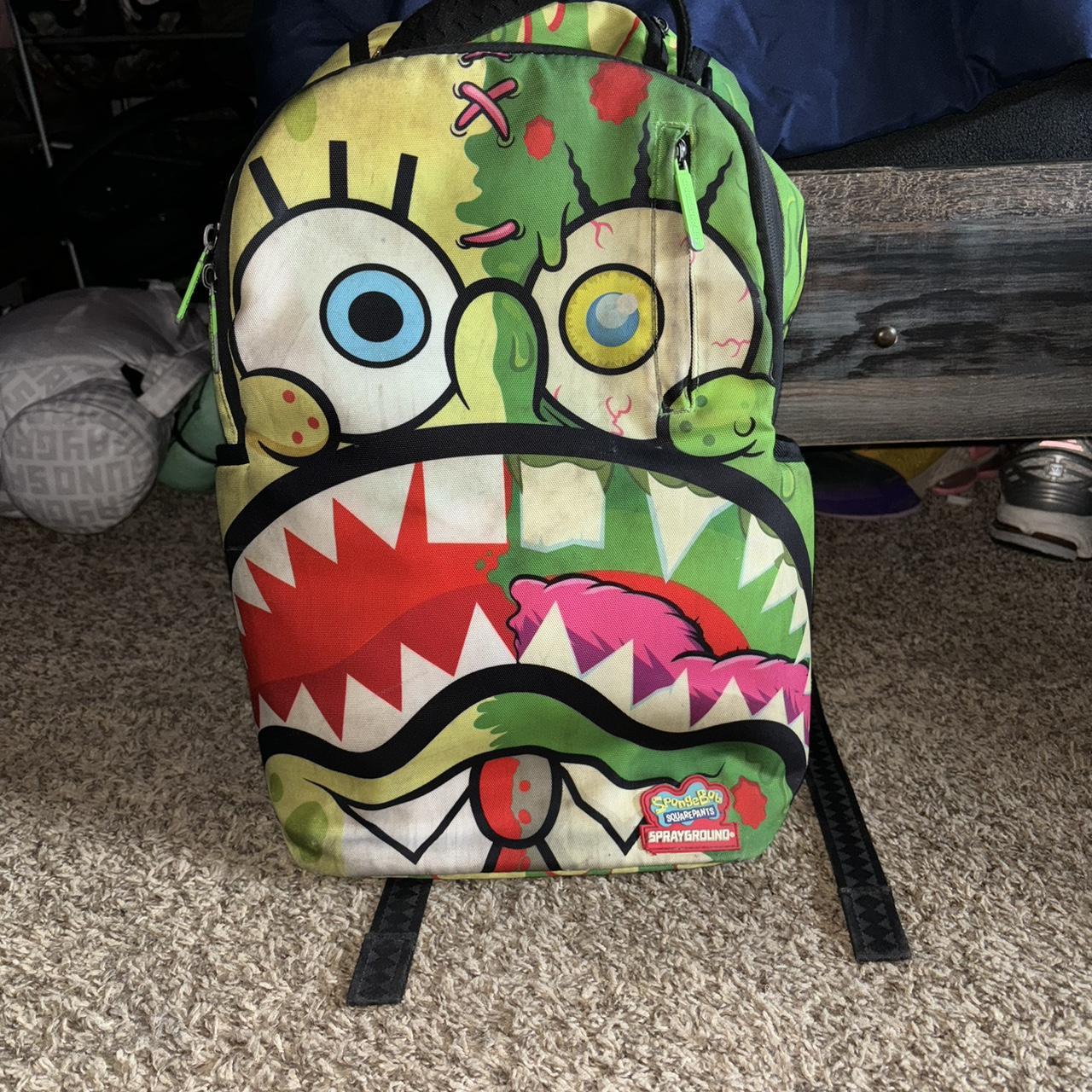 SpongeBob sprayground backpack - Depop