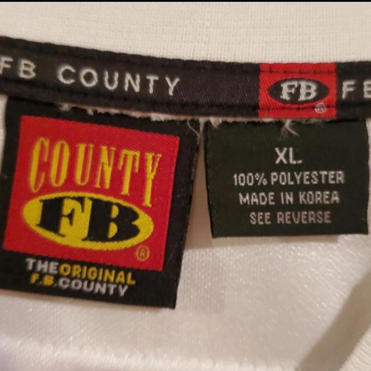 Rare Vintage FB County Jersey Size XL #FBcounty | Depop