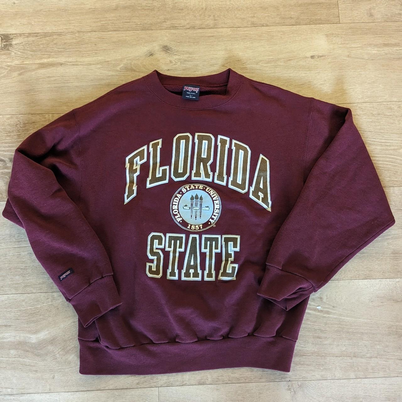 USA Florida State vintage varsity sweatshirt by... - Depop