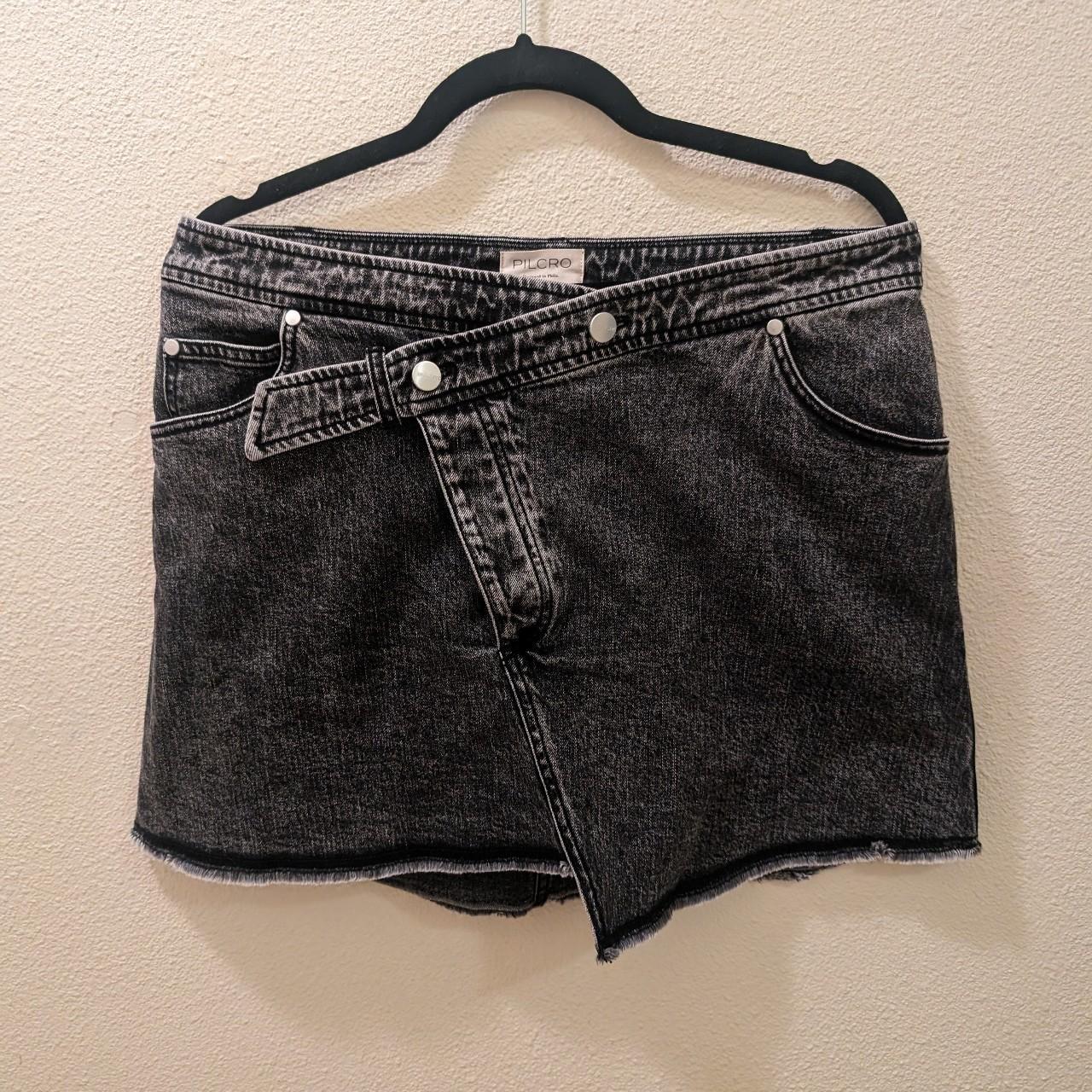 Pilcro denim wrap skirt best sale