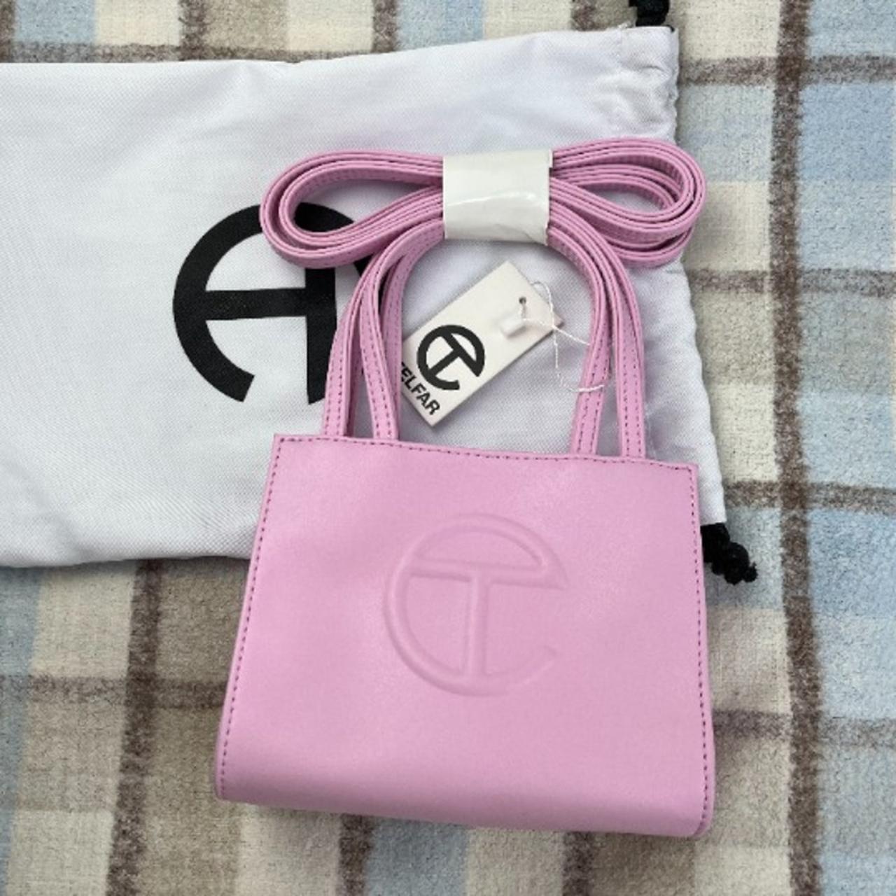 New small Pink Shopping Bag high quality Women's Bag and dust bag