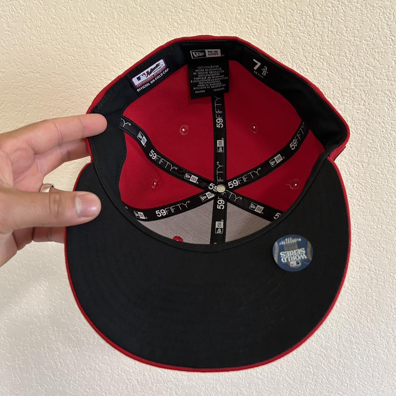 Texas Rangers 2023 World Series Fitted Hat • Brand... - Depop