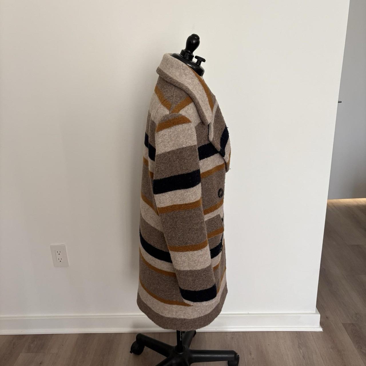 H&M Women's Vest - Navy/Tan - 2 – H&M Womens Coat… - image 4