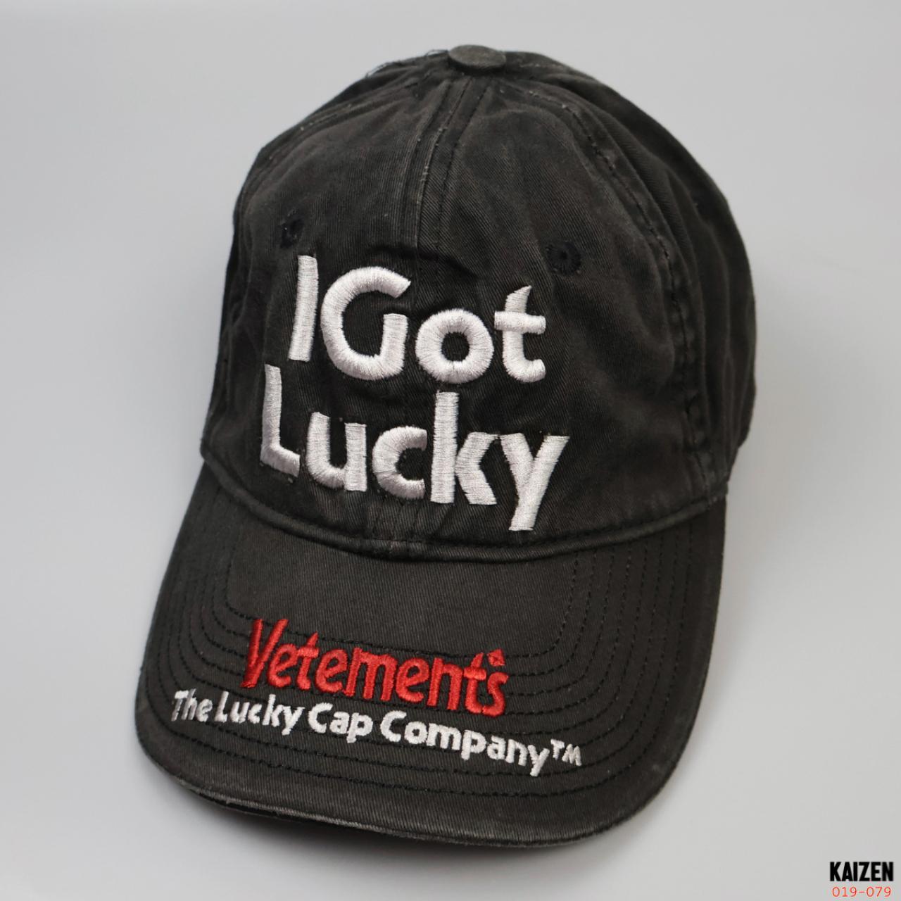 Vetements I Got Lucky ベースボールキャップ VETEMENTS - I GOT LUCKY CAP - Size: One Size Fits | Depop