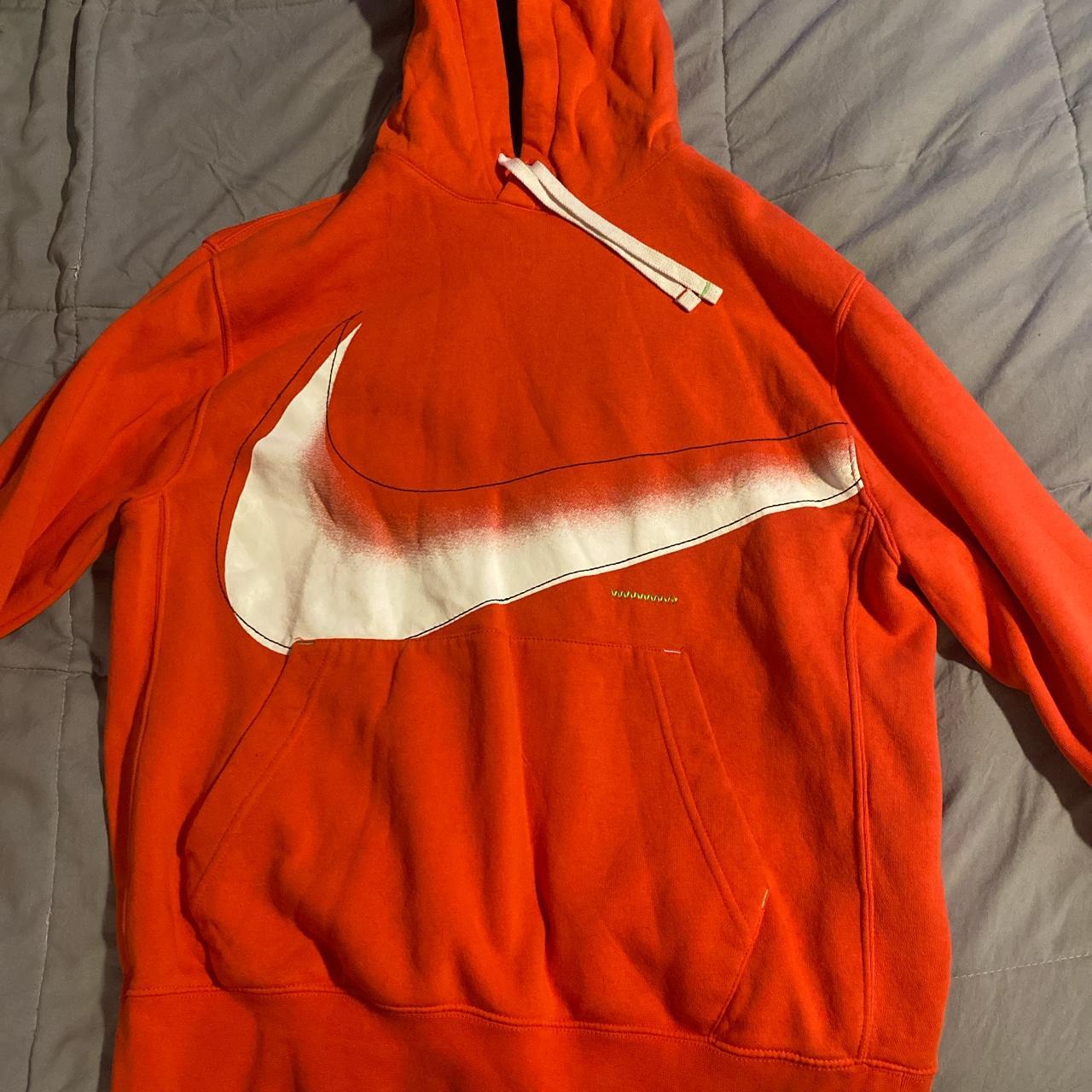 red and white nike sweatsuit