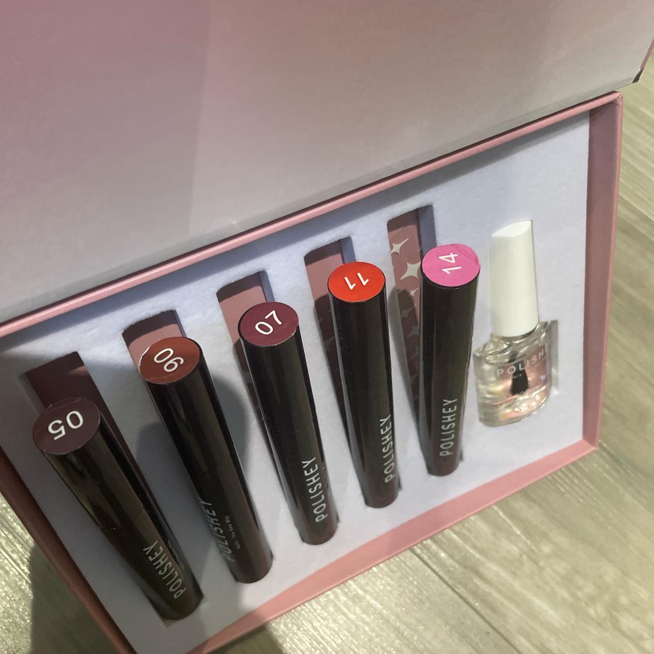 Polishey nail pens set used once