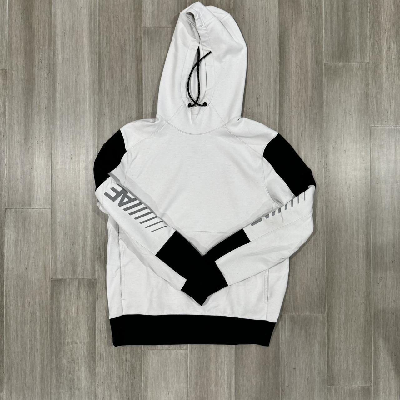 American eagle black and white hoodie on sale