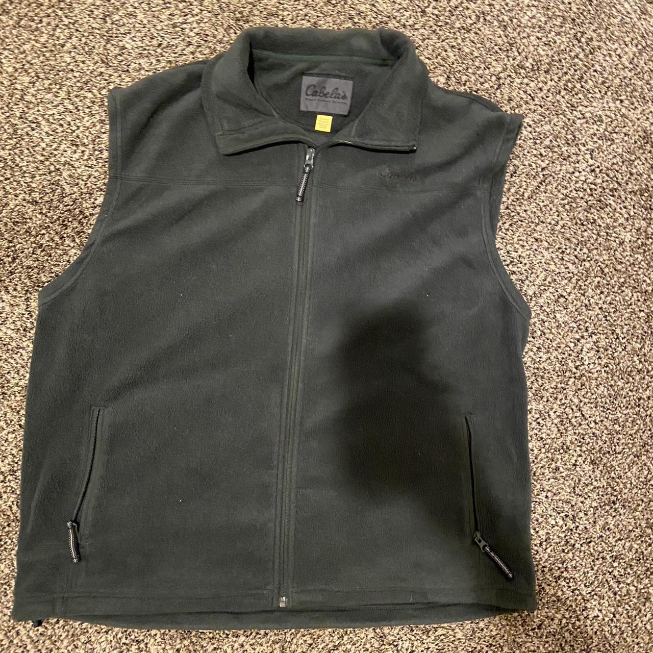 Discontinued Green Cabela s Fleece Vest