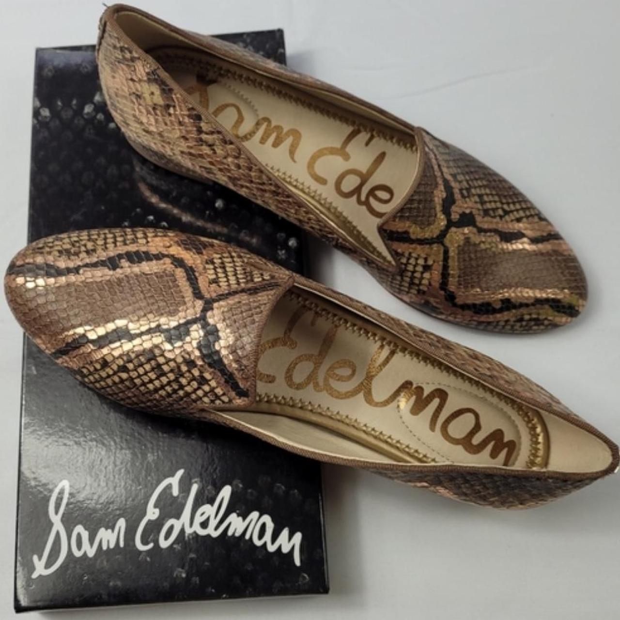 Sam edelman sale snakeskin loafers