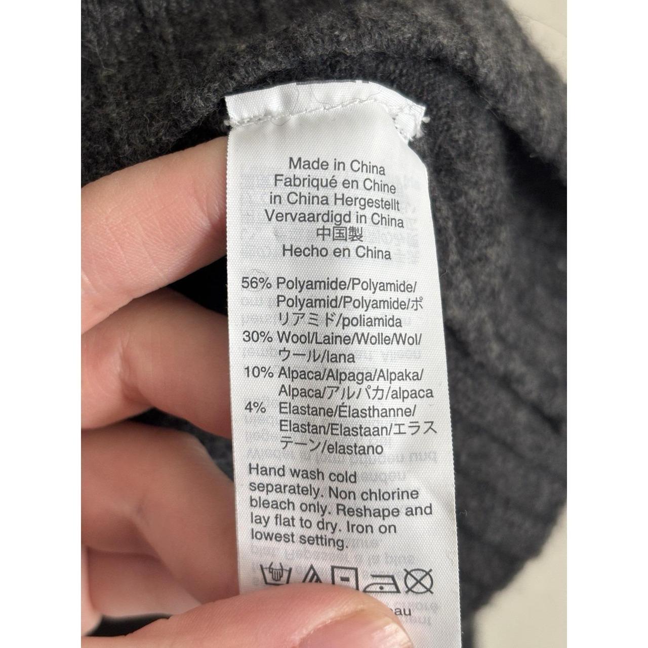 J.Crew Women's Sweater - Grey - L – J Crew Turtle… - image 4