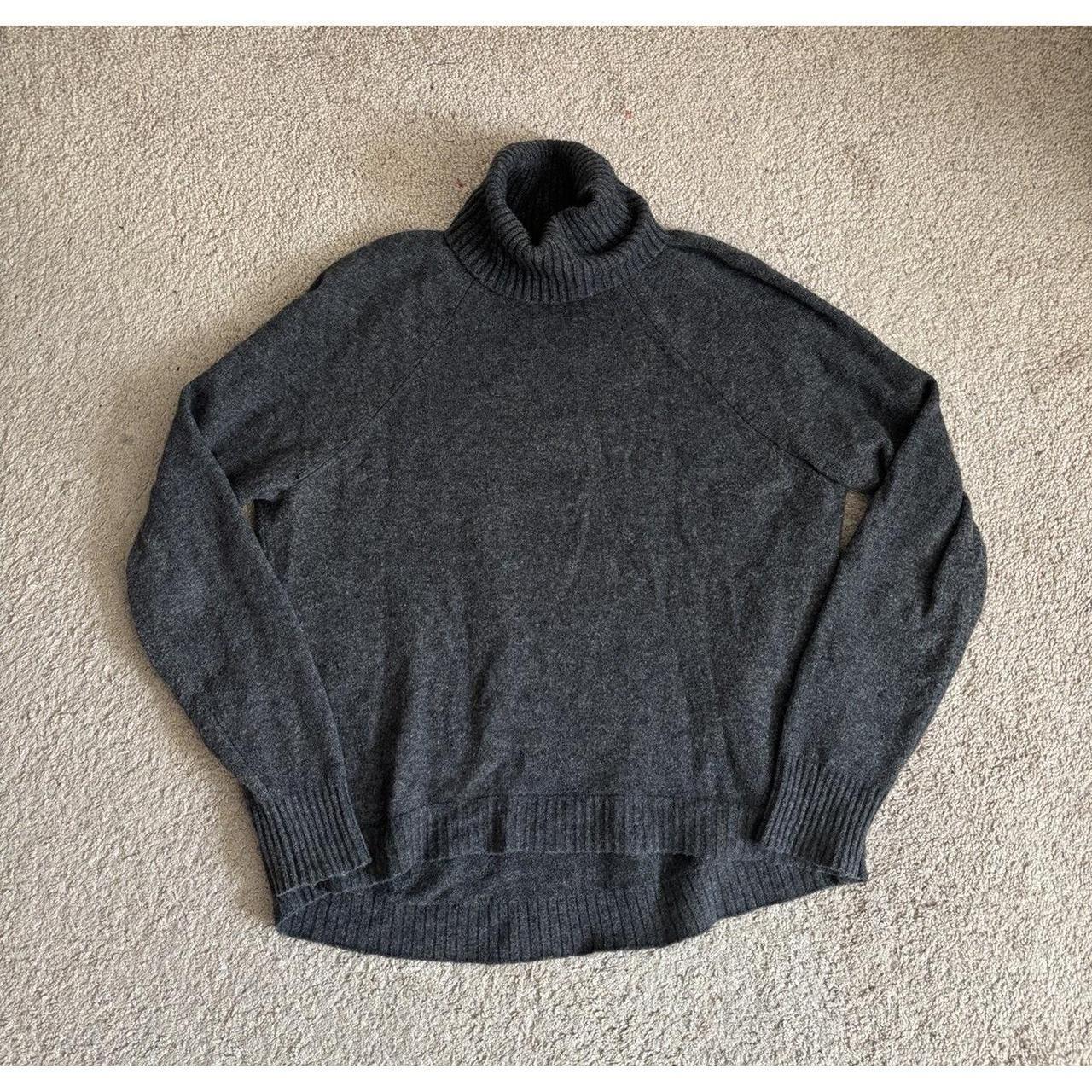 J.Crew Women's Sweater - Grey - L – J Crew Turtle… - image 2