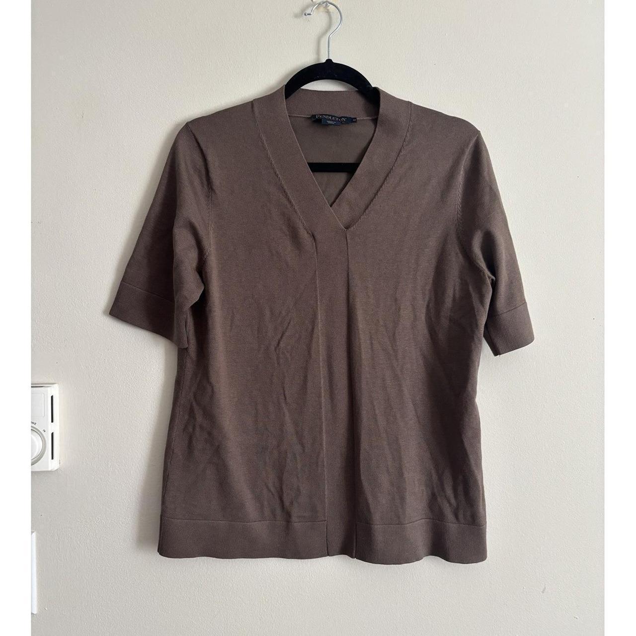 Pendleton Women's Blouse - Brown - M – Pendleton … - image 1