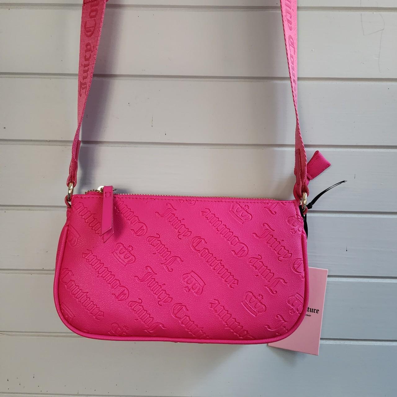 2WAY【JUICY COUTURE】Gabrielle ロゴ クロスボディ バッグ Pink Juicy Couture Juicy Pink Girls Just Wanna Have Fun Shoulder