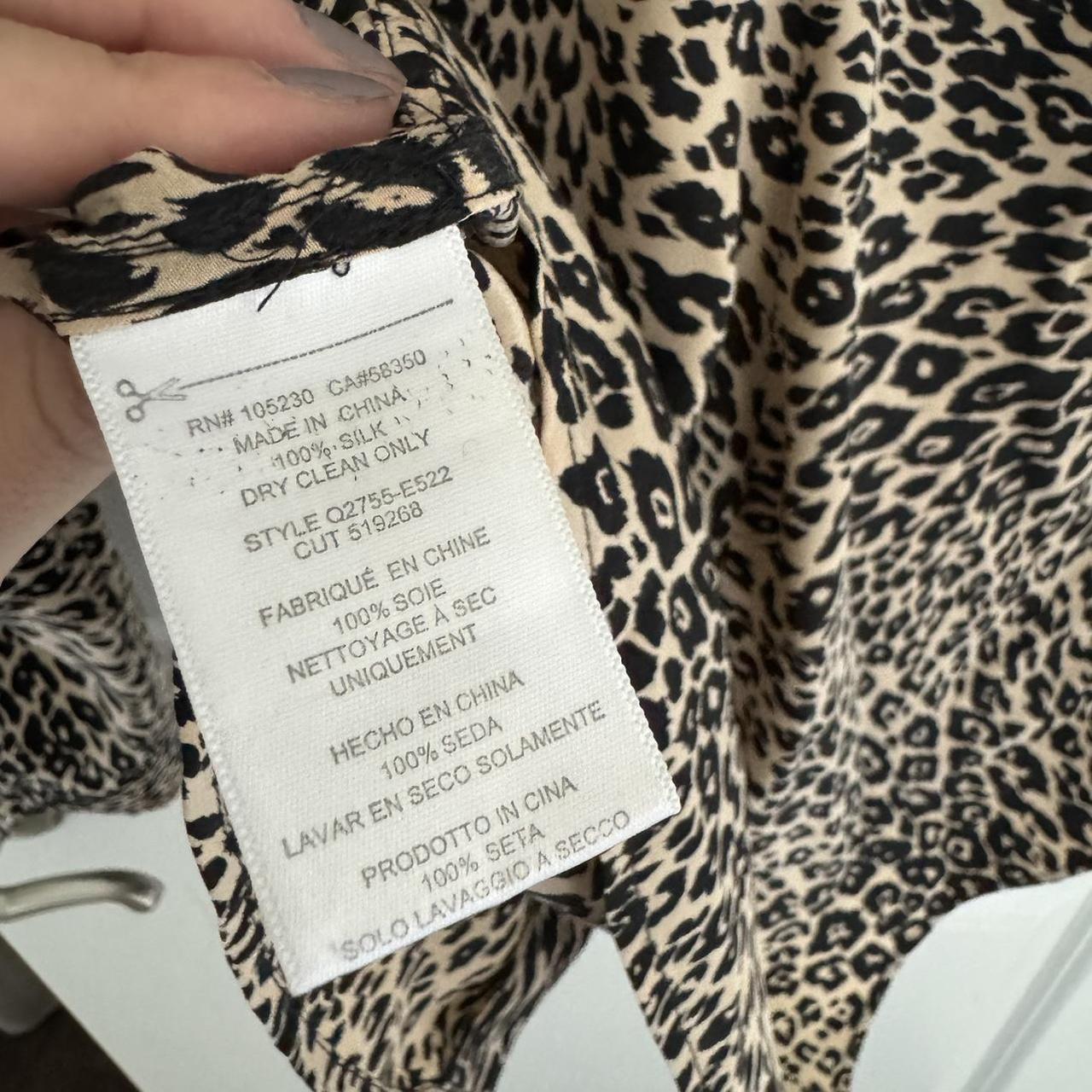 Tシャツ・カットソー Equipment Equipment Woman's Animalier Silk Shirt s-l400.jpg